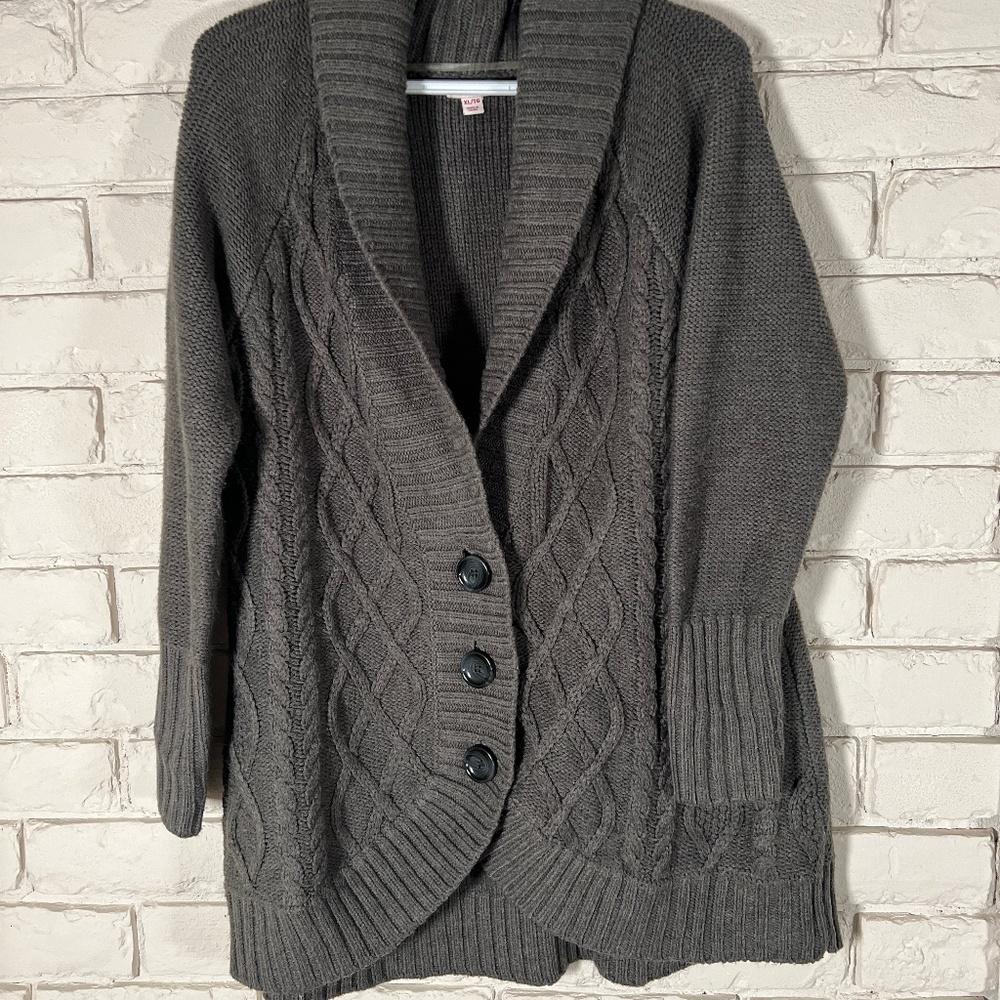 Merona Grey Cardigan